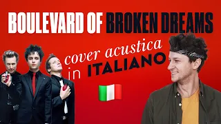 BOULEVARD OF BROKEN DREAMS in ITALIANO 🇮🇹 Green Day cover