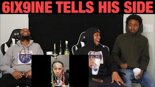 6IX9INE EXPLAINS WHY HE SNITCHED | BREAKS IG LIVE RECORD | REACTION