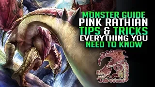 ✔️ MHW Pink Rathian Guide - EVERYTHING YOU NEED TO KNOW! Monster Hunter World Monster Guide