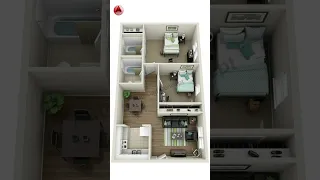 Modern house design / interior design #shorts #3d #youtubeshorts