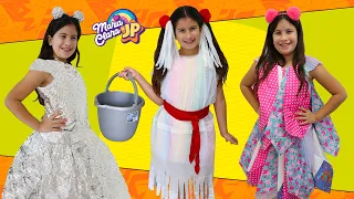 JP fez uma roupa especial para a Maria Clara ❤️ A new Dress for Birthday - Cool DIY Ideas