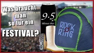 CHECKLISTE: Was braucht man so für ein FESTIVAL?