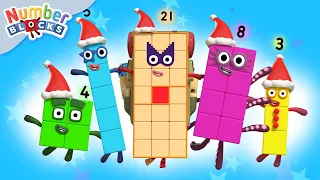 Make your Christmas Wish! 🎄 | Learn To Count 123 | Maths for Kids | @Numberblocks