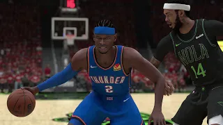 Thunder vs Pelicans | NBA Playoffs 2024 Game 4 Full Game Highlights (NBA 2K24 Sim)