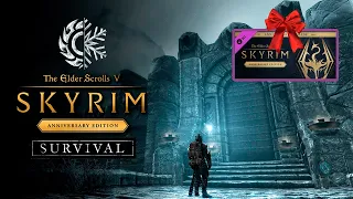 Skyrim AE - Легенда, Выживание! 52. Скоро начинаем Виндхельм. + РОЗЫГРЫШ DLC Anniversary Edition.