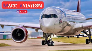 🔴 Manchester Airport Livestream |18.05.2024|  #live #planespotting #liveairport