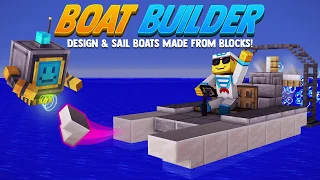 Boat Builder - Minecraft Map 🚤⛵🚢⛴ MCPE, Windows 10, Xbox, Switch, Playstation