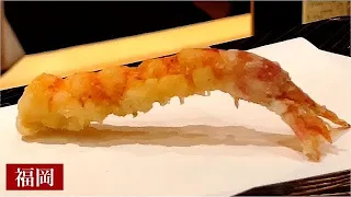 Great tempura and sushi Japanese food