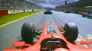 Michael Schumacher Onboard Race Start || Australian Gp 2005 Lap 1 || Pura Ferrari V10 Engine Sound