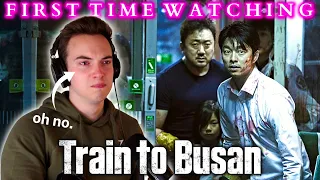 *TRAIN TO BUSAN* BROKE my heart! | REACTION | First time watching | (commentary/review)