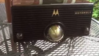 Motorola torpedo vintage radio