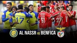 Al-Nassr vs Benfica 1-4 - All Goals & Highlights 2023 (CRISTIANO RONALDO & DI MARIA E football 2023