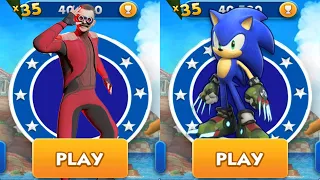 Sonic Dash - Dr. Robotnik vs Boscage Maze Sonic vs All Bosses ZZazz and Eggman  Run Gameplay