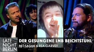 Haustier verloren! Sasha & Rea Garvey singen Beichten | Late Night Berlin | ProSieben