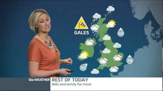 Becky Mantin ITV Weather 2015 03 09