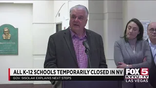 Nevada schools close temporarily amid pandemic