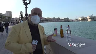 Bari torna in giallo, bottiglie e cartacce sul lungomare: luridi eravamo e luridi siamo