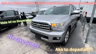 Nákup na objednávku Toyota Sequoia pre Slovenskeho zákazníka v USA na Floride! Ako to dopadlo?
