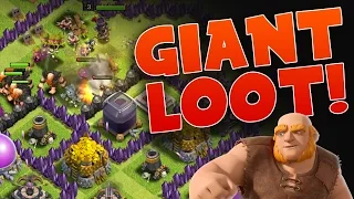Clash of Clans: "Smashin' Storages with GIANTS!" | Farming To MAX Townhall 9
