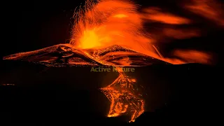 Eruzione Etna. Parossismo al cratere di Sudest. 01 dicembre 2023