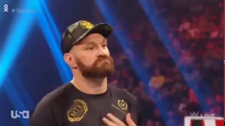 TYSON FURY VS BRAUN STROWMAN - WWE RAW, October 7th