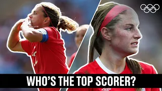 Women's football's top scorers at the Olympics! ⚽