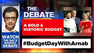 FM Nirmala Sitharaman Presents Bold Budget 2021 | The Debate With Arnab Goswami