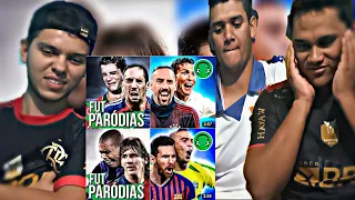 React a futparodias 2 em 1 ♫ AS MAIORES SUPERAÇÕES DO FUTEBOL | Paródia Amor e Fé - Hungria Hip Hop