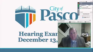 Pasco Hearing Examiner, December 13, 2023