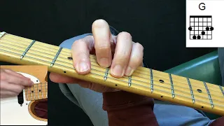 Another Brick In The Wall - Pink Floyd - Guitar Chord Lesson - Incredible View!