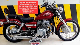 [ĐÃ BÁN] Honda Huyền Thoại Rebel 250 2015 HQCN BSTP cho ae sưu tầm - Chỉ 295 triệu - Lh 0703086286