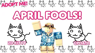 🃏April Fools Update! 🃏 FREE FLY/RIDE 2D PET! 🙀 Adopt Me! on Roblox