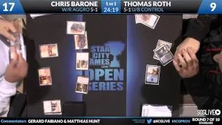 SCGProv - Std - Rd 7b - Chris Barone vs Thomas Roth