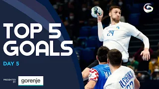 Top 5 Goals | Day 5 | Preliminary Round | Men's EHF EURO 2022