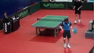 Table tennis. Grigory Vlasov - Alexey Liventsov 27.04.2012