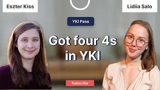 Got four 4s in YKI after living in Finland for 2.5 years: Eszter's Story