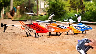 Top 4 best rc helicopter unboxing, fly and dropping test