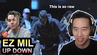 Laws Lounge : This is so RAW! It's scary! Ez Mil - Up Down (Step & Walk) | Reaction Review Video