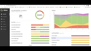 Allure report
