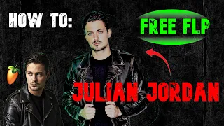 How to BASS HOUSE like Julian Jordan || FREE FLP || FL Studio