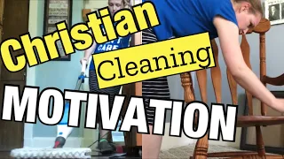 CHRISTIAN CLEAN WITH ME // CHRISTIAN MOM // CHRISTIAN MOTIVATION