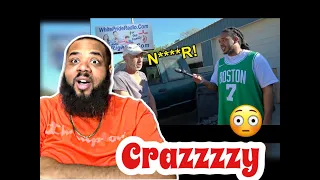 Poudii Sneaking Back Into America's Most Racist Town | REACTION | CRAZY 😳