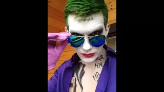 Макияж Джокер 💉 Джаред Лето, SuicideSquad 😲, отряд самоубийц , joker, Jared Leto makeup