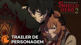 The Rising of the Shield Hero Temporada 2 | TRAILER DE PERSONAGEM: NAOFUMI