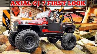 Axial Scx10 lll Cj-7 First Look And Crawl Review