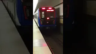 Обкатка "Штадлера" в минском метро