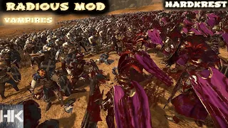 Total War Warhammer 2 Radious mod - прохождение - Vampires - Very Hard =43= Расплата предателей