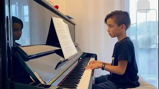 Kleine Studie, little Etude (R. Schumann) Album for the young op.68 no.14 / Paz Louis - 8 years