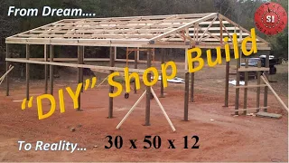 DIY Pole Barn Shop Build, from Dream to Reality