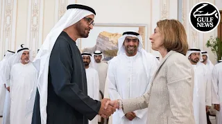 UAE President Sheikh Mohamed meets Abu Dhabi Global Healthcare Week delegates